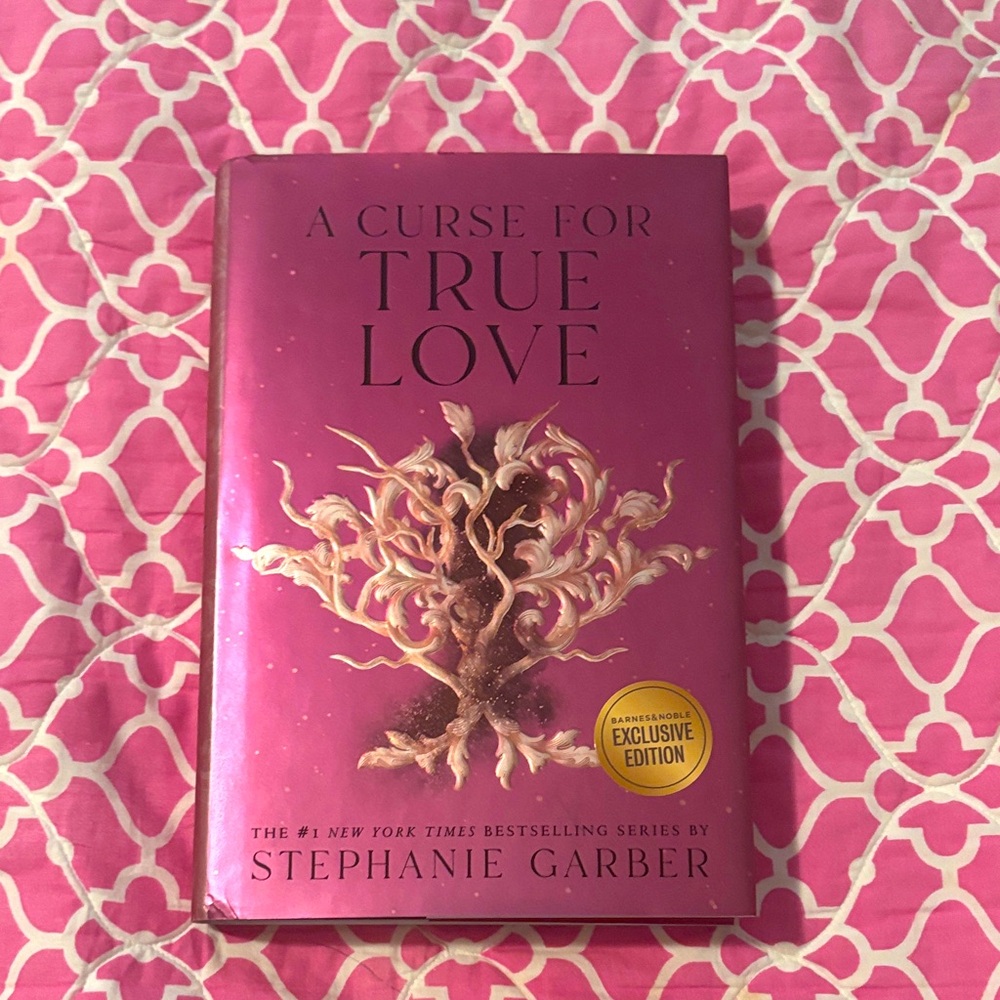 Signed Hardcover- A curse for true love